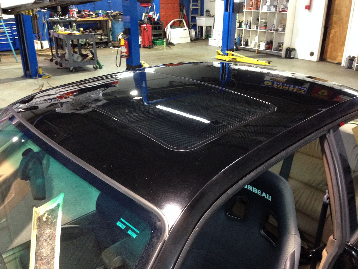 CF Sunroof delete quick review