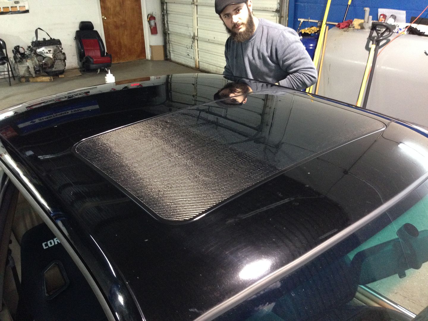 CF Sunroof delete quick review